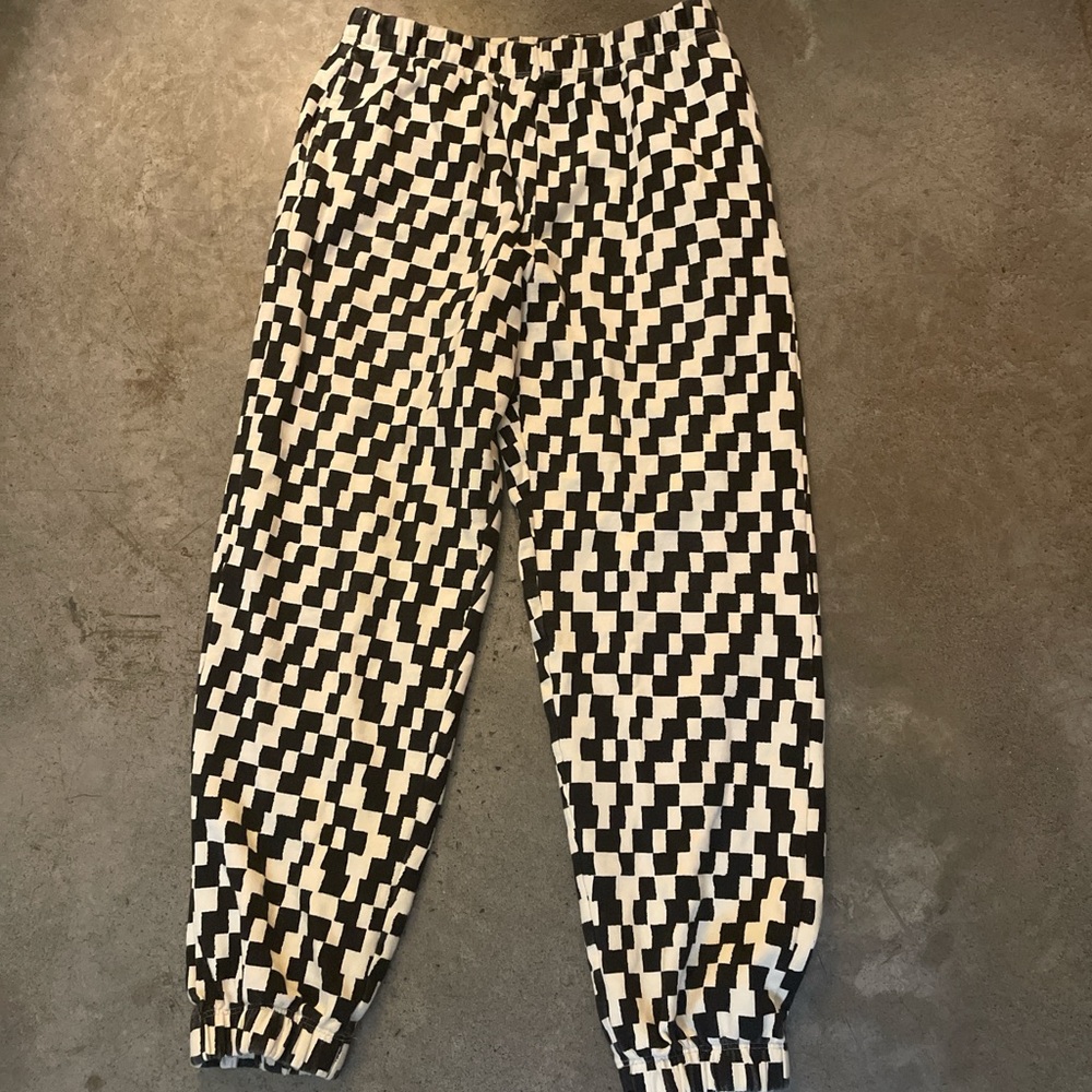 B&W Checkered Sweats
